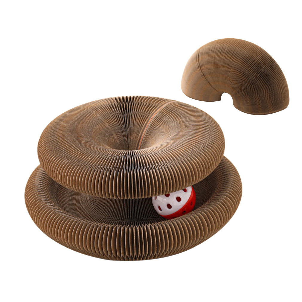 YES4PETS 2 x Small Magic Organ Cat Kitten Scratching Board Toy Play Best Scratcher V278-2-X-CAT-TOY-YT03
