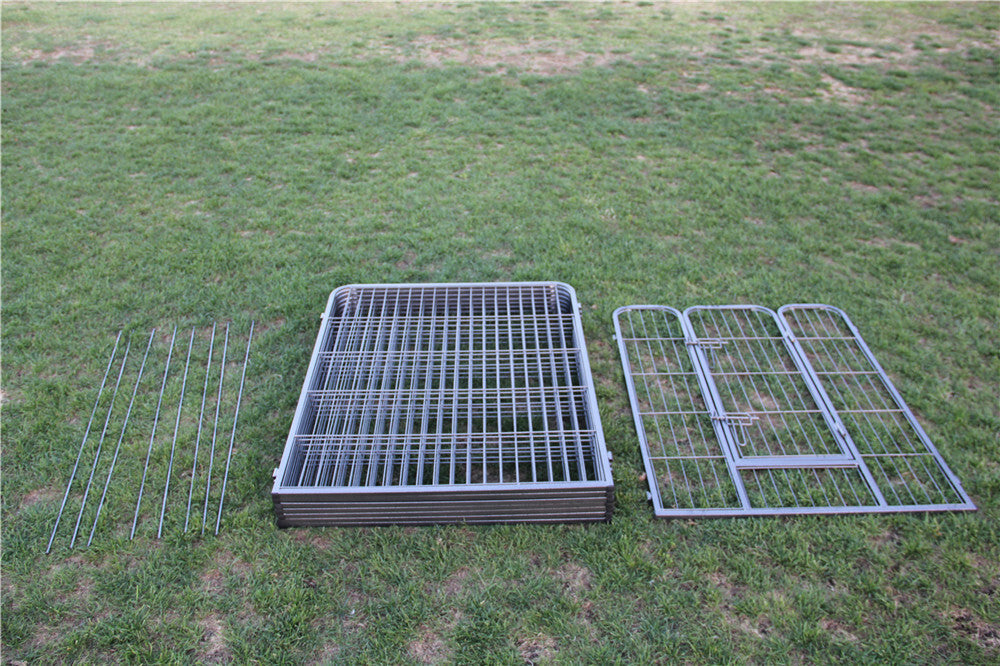 YES4PETS 16 Panels 100 cm Heavy Duty Pet Dog Cat Puppy Rabbit Exercise Playpen Fence V278-2-X-HPL100