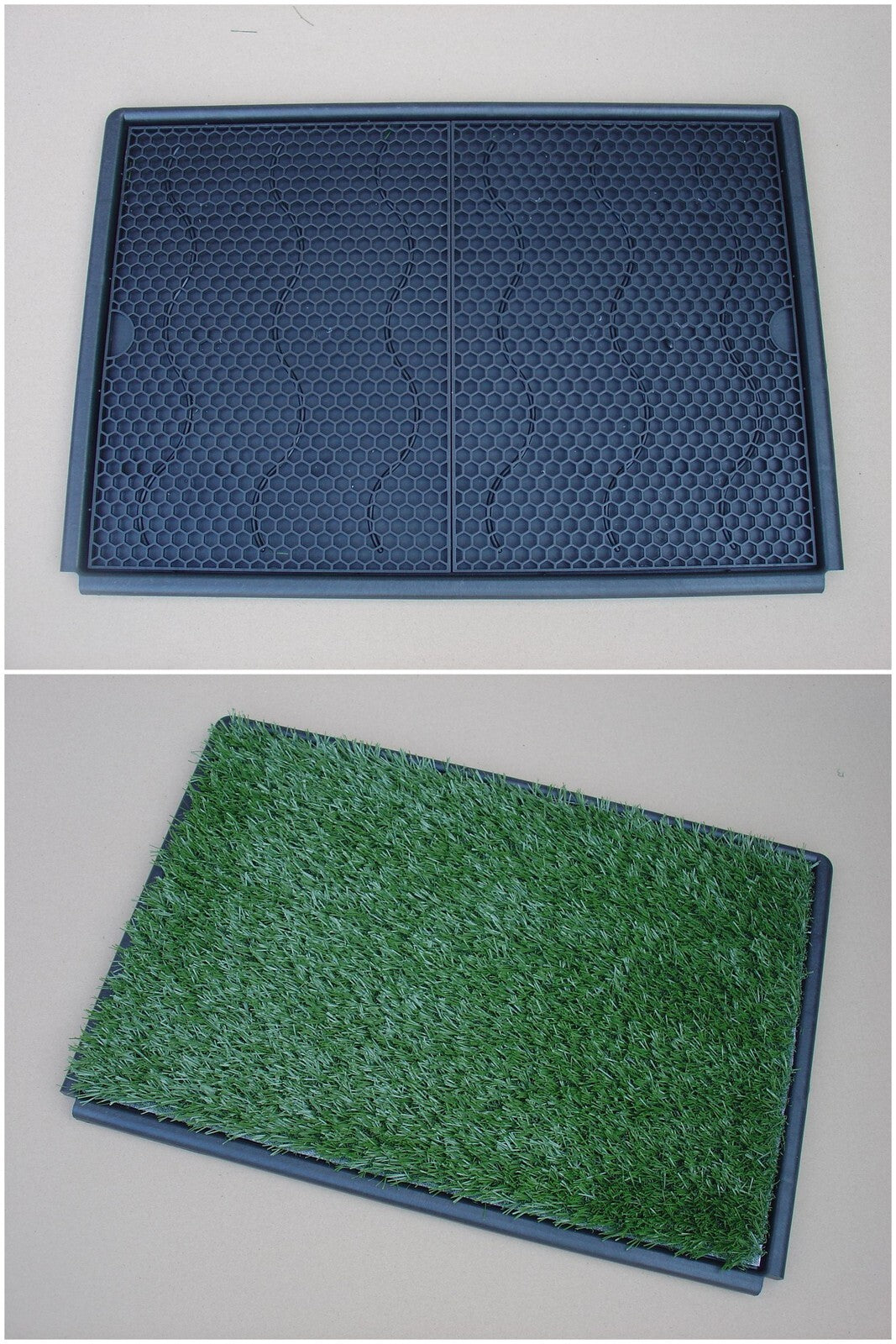 YES4PETS Indoor Dog Puppy Toilet Grass Potty Training Mat Loo Pad 85 x 63 cm V278-2-X-PP4363