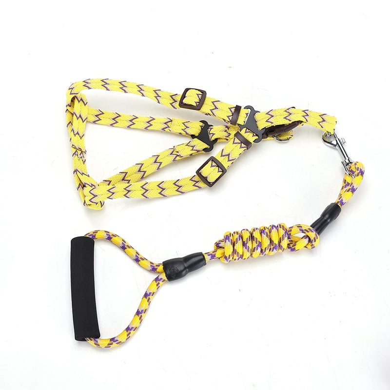 YES4PETS 2 X Medium Pet Dog Cat Puppy Kitten Rabbit Dog Harness Collar leash lead 5 Color V278-2-X-TH-02215