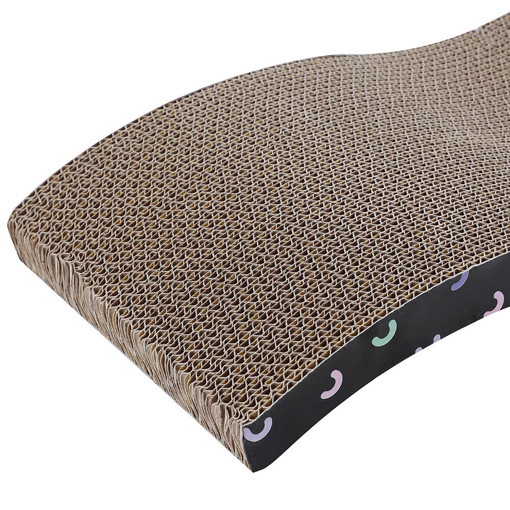 3 x Kitten Cat Scratch Pad Corrugated Card Board Toy Play Best Scratcher Mat V278-3-X-10867-CAT-BOARD