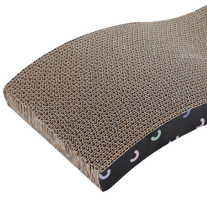 3 x Kitten Cat Scratch Pad Corrugated Card Board Toy Play Best Scratcher Mat V278-3-X-10867-CAT-BOARD
