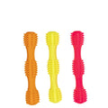 YES4PETS 3 x Large Squeaky Dog Puppy Toy Throw Stick 27cm 3 Asstd Colours V278-3-X-61197-DOG-TOY
