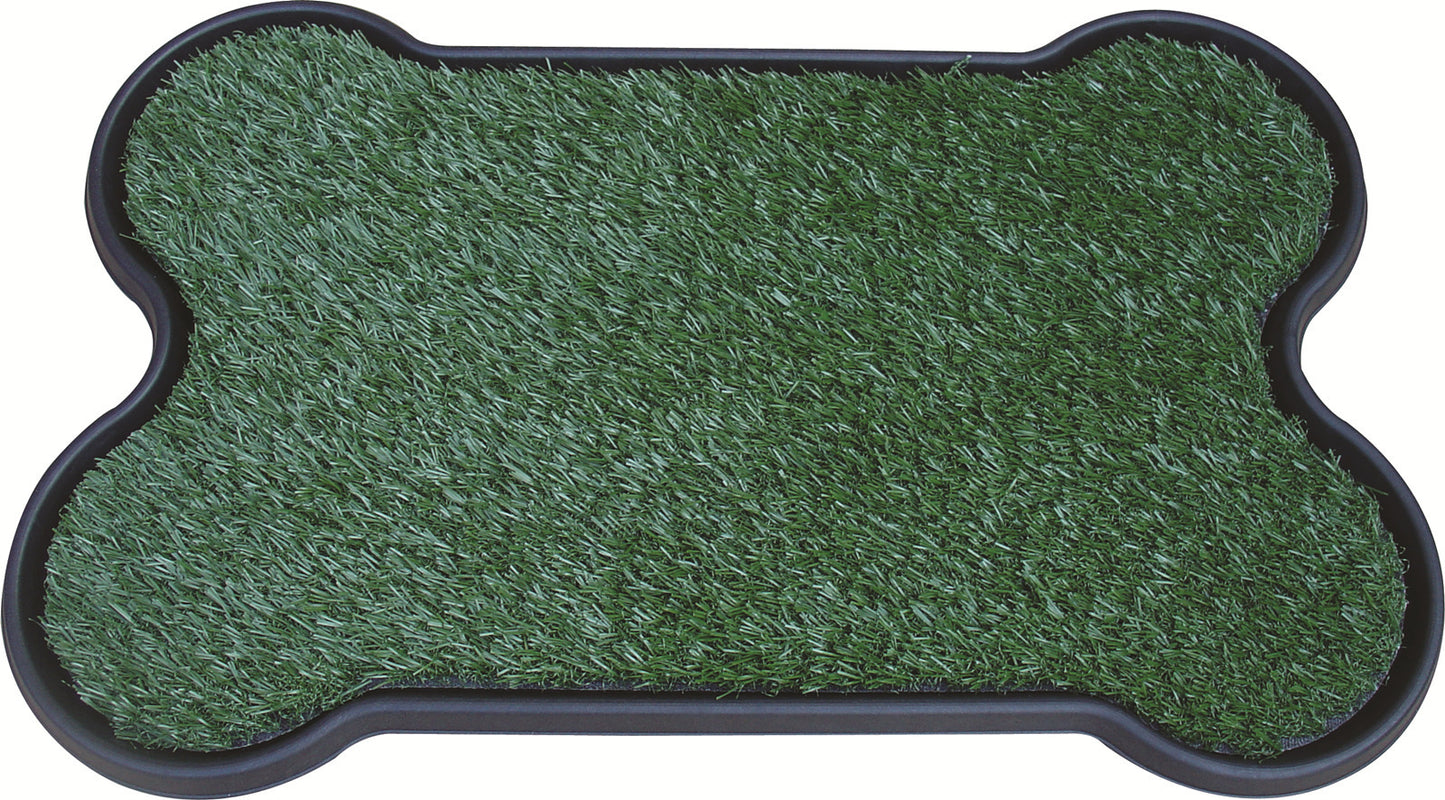 YES4PETS 3 x Grass replacement only for Dog Potty Pad 63 X 38.5 cm V278-3-X-GRASS-BONE-212