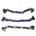 YES4PETS 3 x Dog Toy Tug-of-War Knotted Cotton Rope Pet Toy 54cm Long Chew Rope Play Dental V278-3X62228-DOG-TOY-ROPE