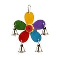 YES4PETS 4 x Small Hanging Bird Parrot Parakeet Cockatiel Budgie Bell Toy V278-4-X-69011-BIRD-TOY