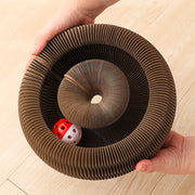 YES4PETS 4 x Small Magic Organ Cat Kitten Scratching Board Toy Play Best Scratcher V278-4-X-CAT-TOY-YT03