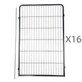YES4PETS 16 Panel 120 cm Heavy Duty Pet Dog Cat Rabbit Exercise Extension Playpen Puppy Rabbit Fence V278-4-X-HPL120-4-A
