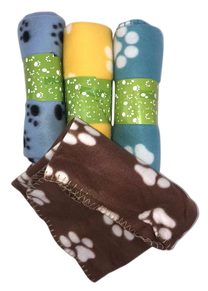 YES4PETS 4 X Pet Blanket Dog Cat Rug Puppy Kitten Washable Soft Warmth Fleece 100 X 70 CM V278-4-X-JPA049-BLANKET
