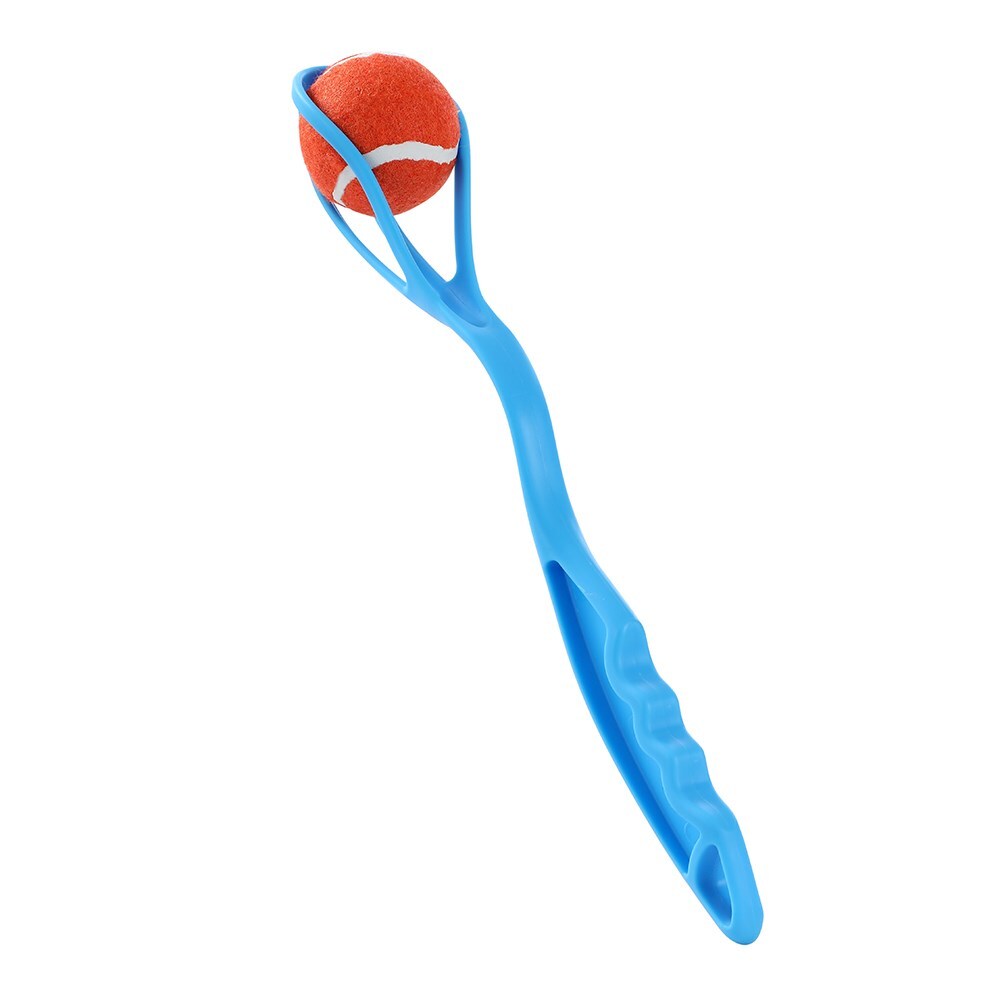 YES4PETS 4 x Pet Dog Puppy Tennis Ball Launcher Interactive Fetch Toy Thrower V278-4-X-THROWER-12168-12175