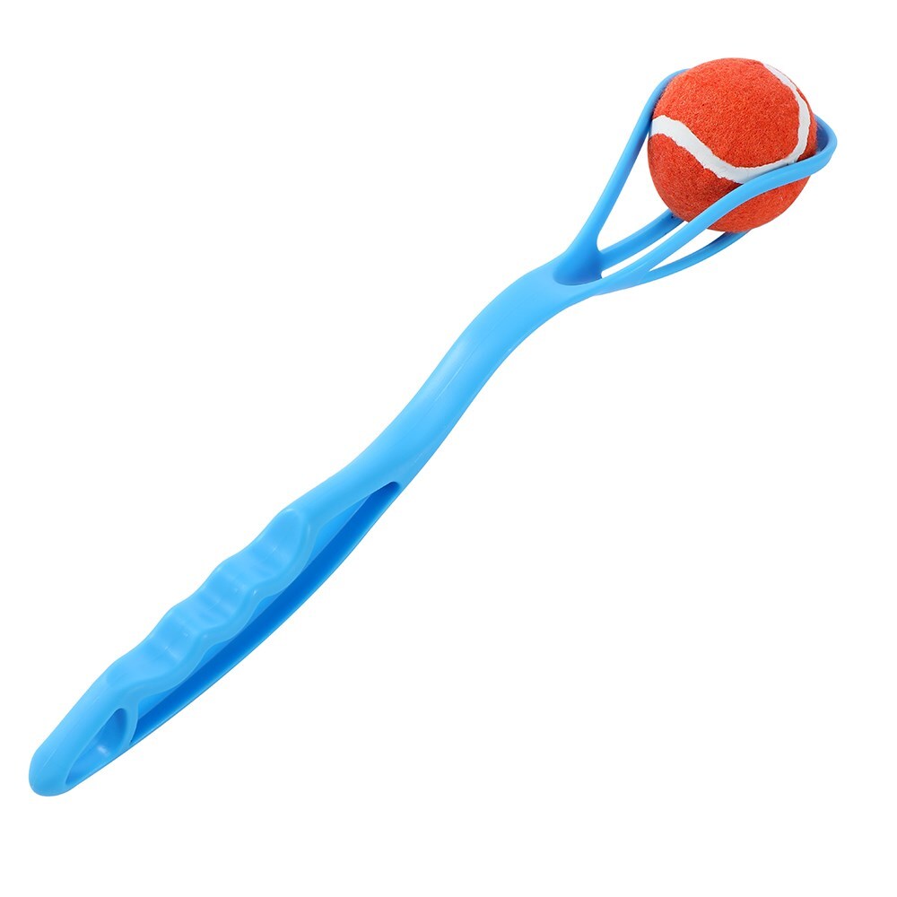 YES4PETS 4 x Pet Dog Puppy Tennis Ball Launcher Interactive Fetch Toy Thrower V278-4-X-THROWER-12168-12175