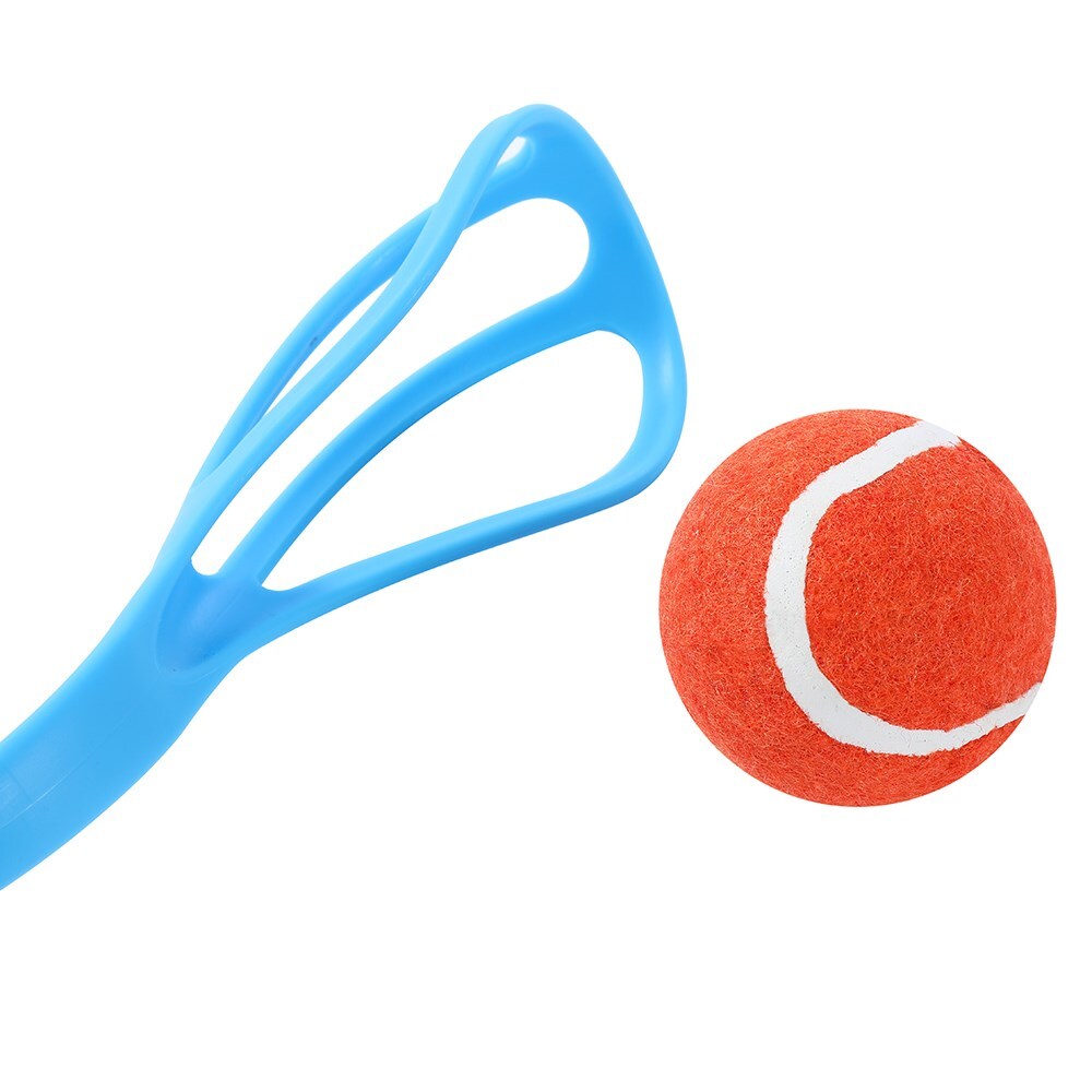 YES4PETS 4 x Pet Dog Puppy Tennis Ball Launcher Interactive Fetch Toy Thrower V278-4-X-THROWER-12168-12175