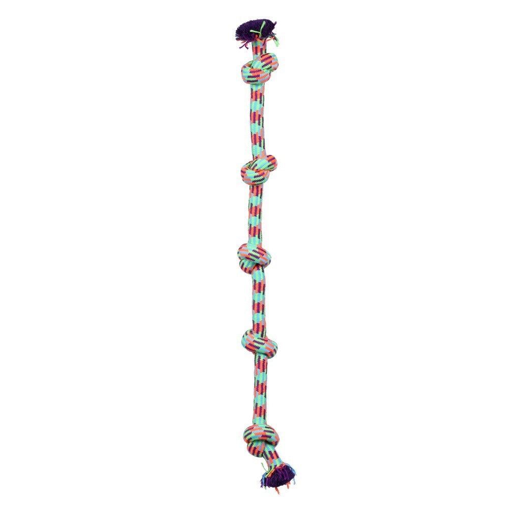 YES4PETS 2 x Dog Toy Tug-of-War Knotted Cotton Rope Pet Toy Long Chew Rope Play Dental V278-44834-TWO-TUG-OF-WAR-ROPE