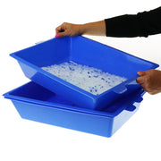 Lift and Sift Self Cleaning Kitty Litter Trays Cat Litter Tray Toilet Sifting Slotted Trays V278-47170