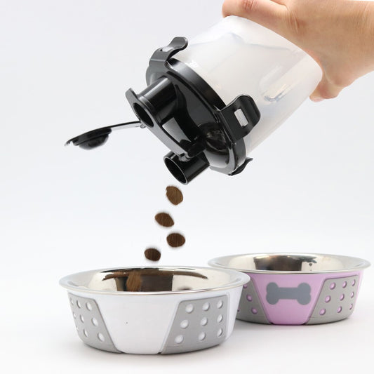 YES4PETS Portable Pet Dog Puppy Cat Drinking Travel Food Water Feeder Bottle V278-47224-WATERFOOD-DISPENSER