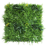YES4HOMES 5 SQM Artificial Plant Wall Grass Panels Vertical Garden Tile Fence 1X1M Green V278-5-X-CCGA100-GREENPLANT