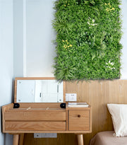 YES4HOMES 5 SQM Artificial Plant Wall Grass Panels Vertical Garden Tile Fence 1X1M Green V278-5-X-CCGA100-GREENPLANT