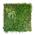 YES4HOMES 5 SQM Artificial Plant Wall Decor Grass Panels Vertical Garden Foliage Tile Fence 1X1M Green V278-5-X-CCGA110-GREENPLANT