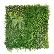 YES4HOMES 5 SQM Artificial Plant Wall Decor Grass Panels Vertical Garden Foliage Tile Fence 1X1M Green V278-5-X-CCGA110-GREENPLANT