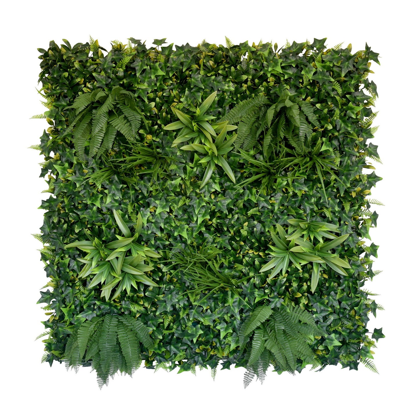 YES4HOMES 5 SQM Artificial Plant Wall Decor Grass Panels Vertical Garden Foliage Tile Fence 1X1M V278-5-X-CCGF077-BOTANICGARDEN