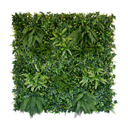 YES4HOMES 5 SQM Artificial Plant Wall Decor Grass Panels Vertical Garden Foliage Tile Fence 1X1M V278-5-X-CCGF077-BOTANICGARDEN