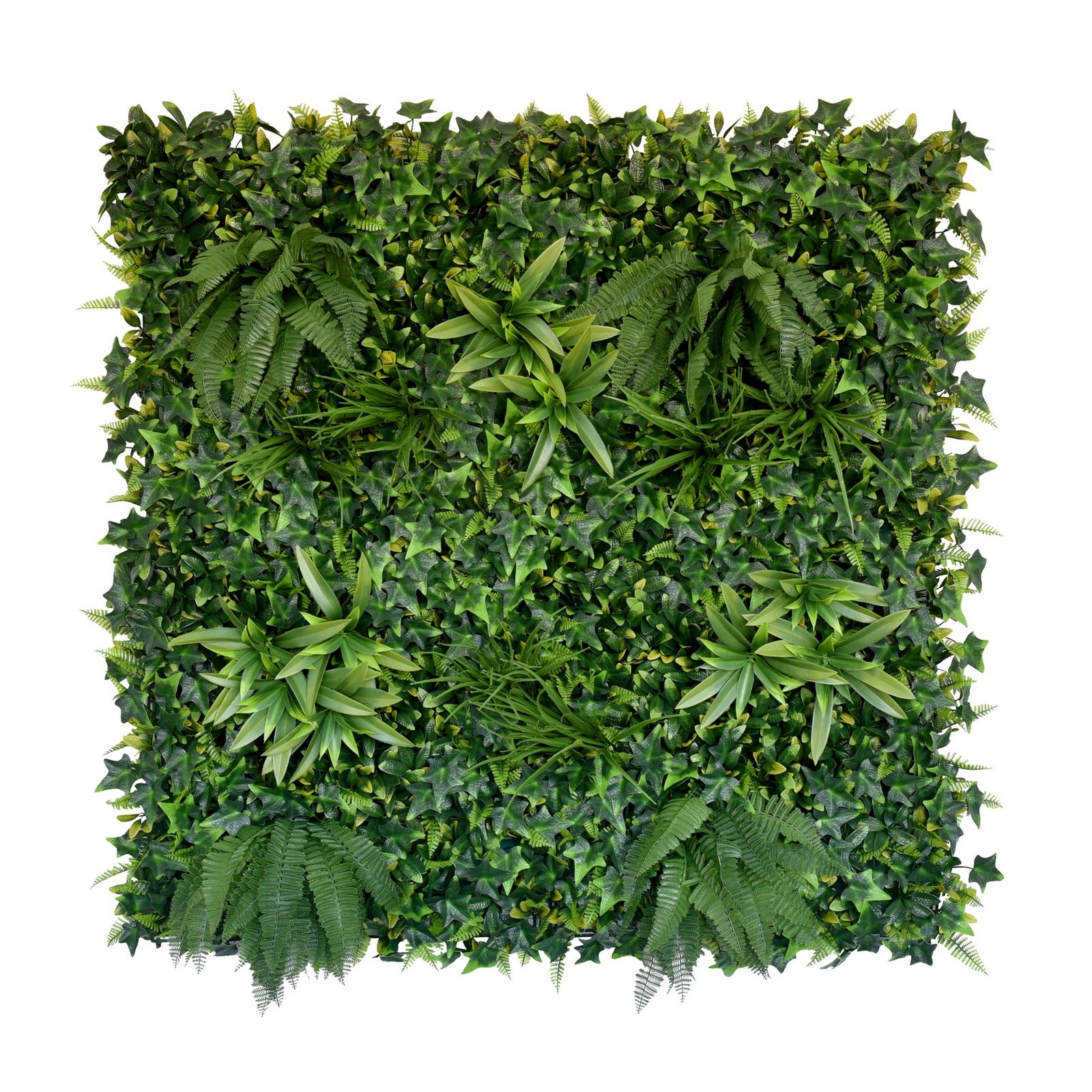 YES4HOMES 5 SQM Artificial Plant Wall Decor Grass Panels Vertical Garden Foliage Tile Fence 1X1M V278-5-X-CCGF077-BOTANICGARDEN