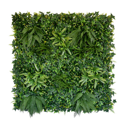 YES4HOMES 5 SQM Artificial Plant Wall Decor Grass Panels Vertical Garden Foliage Tile Fence 1X1M V278-5-X-CCGF077-BOTANICGARDEN