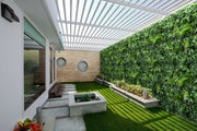 YES4HOMES 5 SQM Artificial Plant Wall Decor Grass Panels Vertical Garden Foliage Tile Fence 1X1M V278-5-X-CCGF077-BOTANICGARDEN