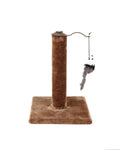 YES4PETS Cat Kitten Single Scratching Post with Toy-Brown V278-55651_BROWN