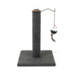 YES4PETS Cat Kitten Single Scratching Post with Toy-Grey V278-55651_GREY