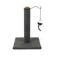 YES4PETS Cat Kitten Single Scratching Post with Toy-Grey V278-55651_GREY