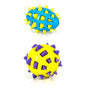 YES4PETS 2 x Large Dog Puppy Rubber Spike TPR Football Ball Dental Hygiene Chew Play Toy V278-59613-TWO-DOG-SPIKE-TOY