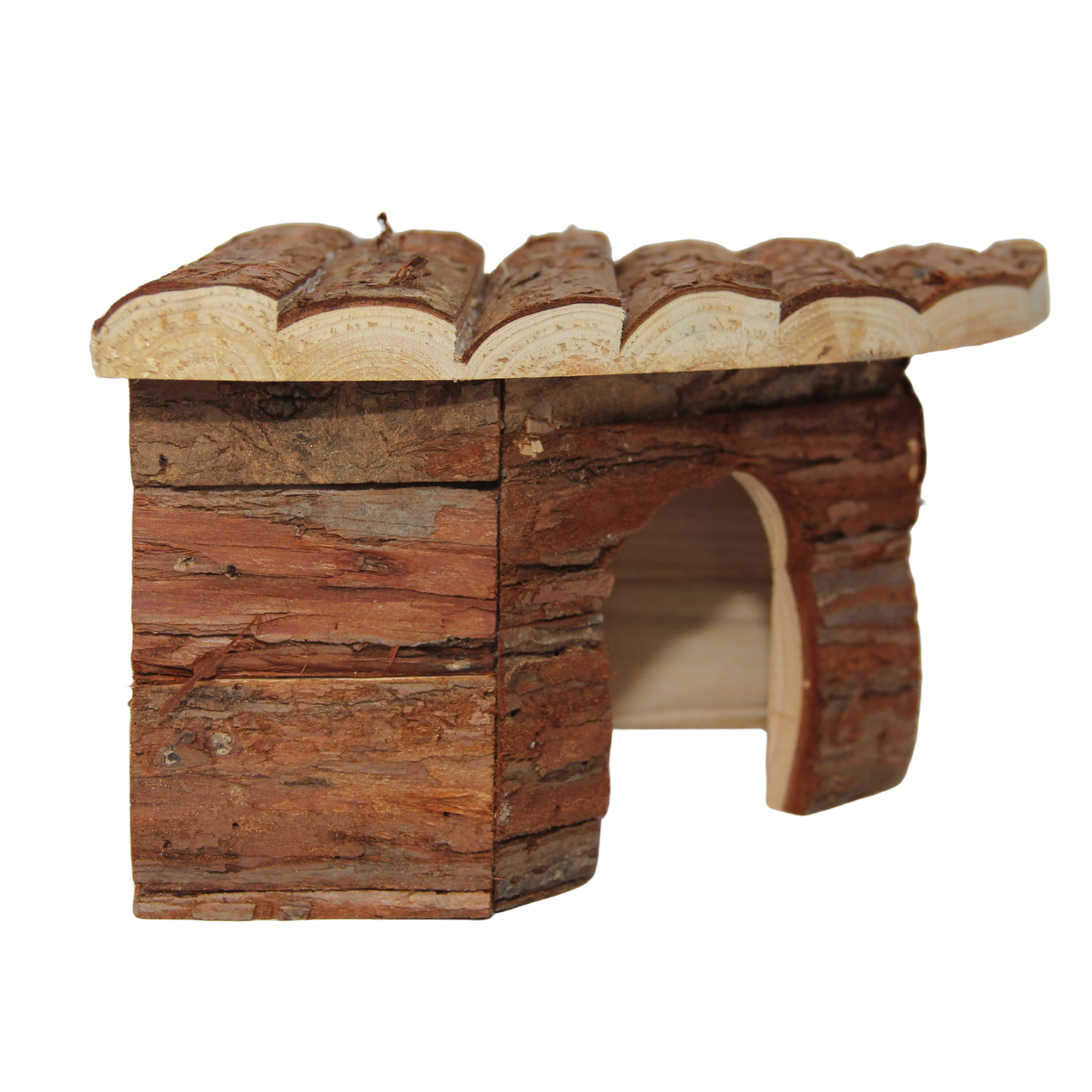 YES4PETS L Wooden Hamster Mouse Gerbil Playground Rats Pets Toys Play Small Birds Mini Rabbit House Garden V278-62043-CORNER-SHELTER-L