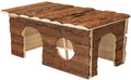 YES4PETS Hamster Wooden House Small Animals Hideout Home for Rat Mice Gerbil Mini Rabbit Mouse Garden Decor V278-62183-PET-HOUSE
