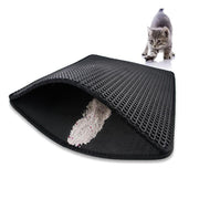 YES4PETS Double Layer Cat Litter Tray Trap Mat Catch Cat Litter House Box Pad Toilet Mat V278-68281