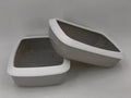 YES4PETS 2 X Small Portable Cat Kitten Toilet Litter Box Tray V278-70123-TWO-CAT-LITTER-TRAY