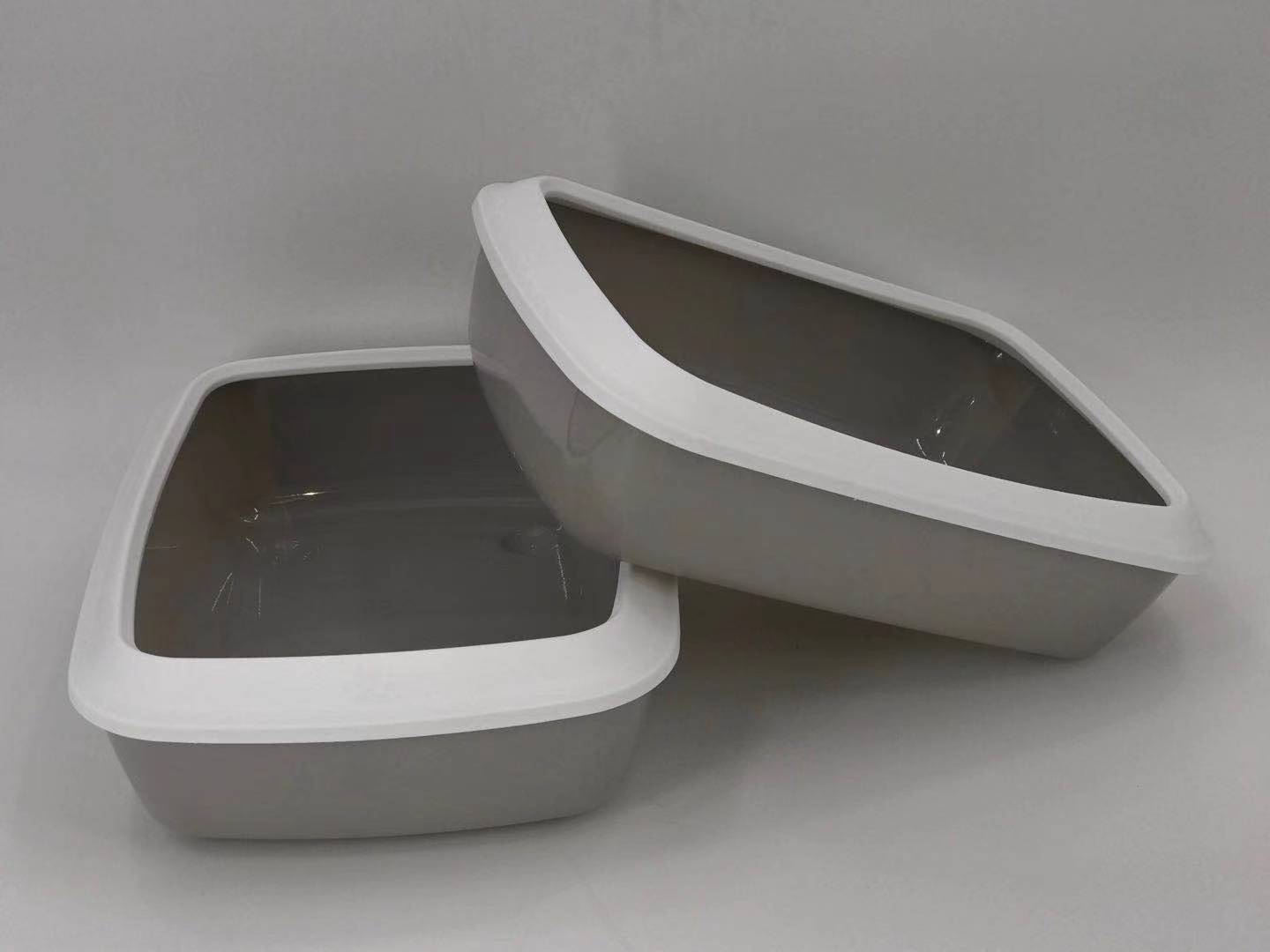 YES4PETS 2 X Small Portable Cat Kitten Toilet Litter Box Tray V278-70123-TWO-CAT-LITTER-TRAY