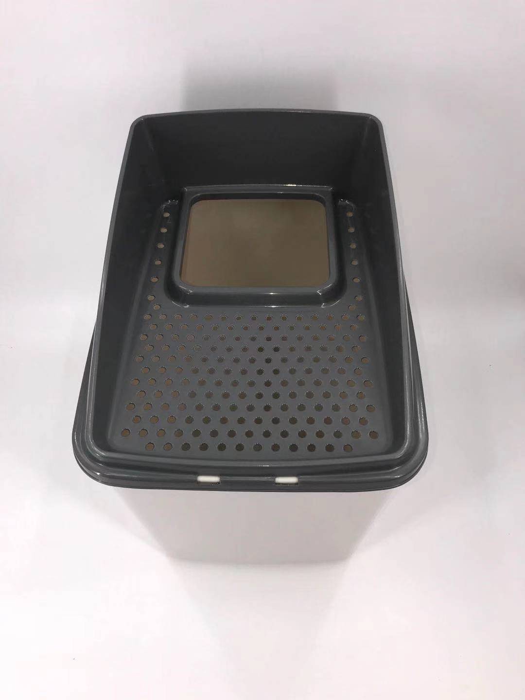 XL Top Entry Cat Litter Box No Mess Large Enclosed Covered Kitty Tray V278-70413