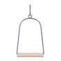 YES4PETS 5 X Bird Cage Small Swing Metal Arch Frame Wood Perch Canary Pet Parrot Hanging Toy V278-76569-FIVE-BIRD-SWING-S