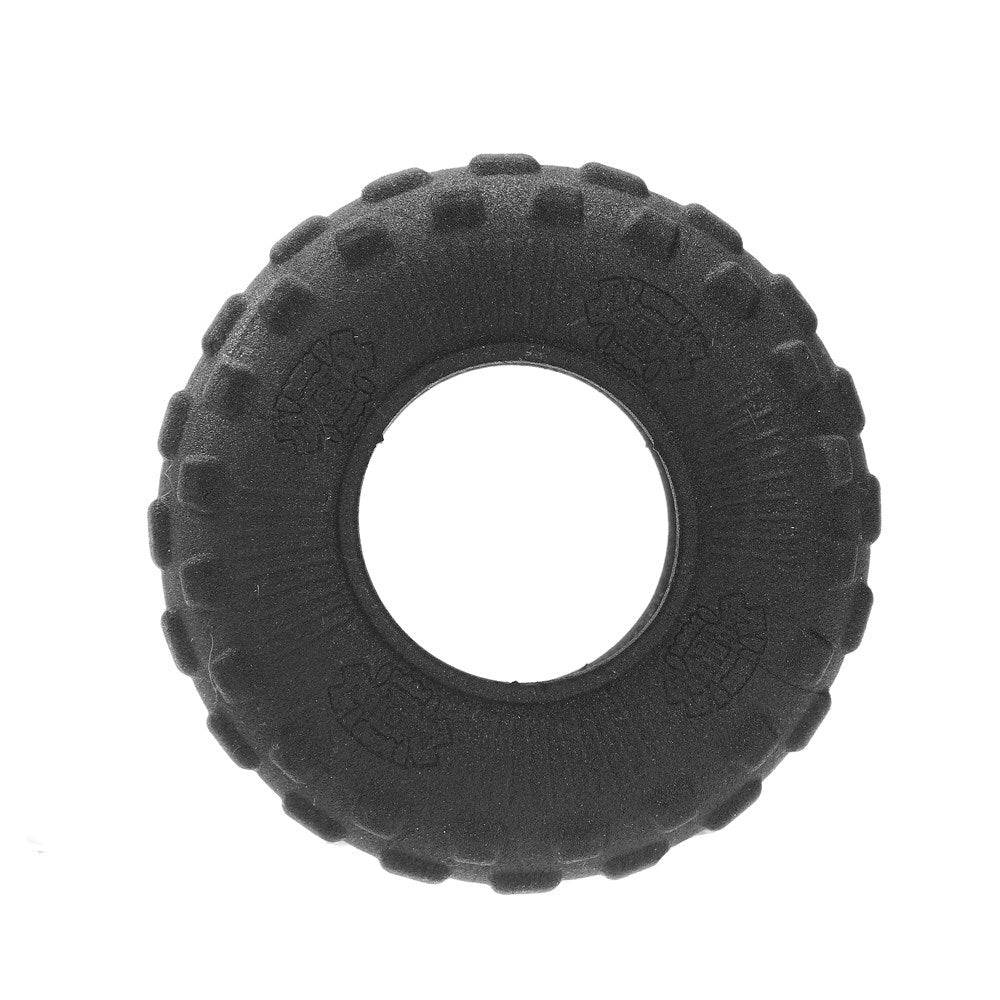 YES4PETS 2 x Small Dog Puppy Terrain Rubber Tyre Toy Dental Hygiene Chew Play Toy V278-79768