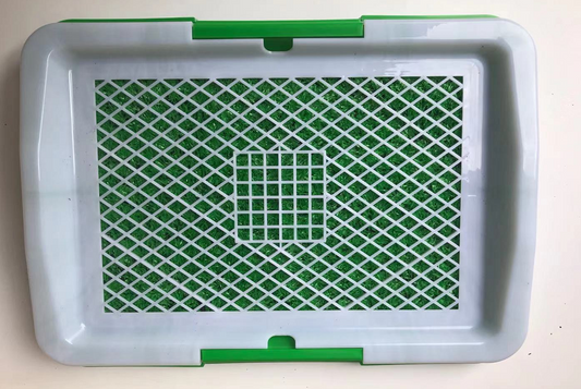 YES4PETS Small Portable Dog Potty Training Tray Pet Puppy Toilet Trays Loo Pad Mat 45x33 cm V278-85257-PET-TOILET-TRAY