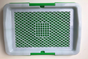 YES4PETS Small Portable Dog Potty Training Tray Pet Puppy Toilet Trays Loo Pad Mat 45x33 cm V278-85257-PET-TOILET-TRAY