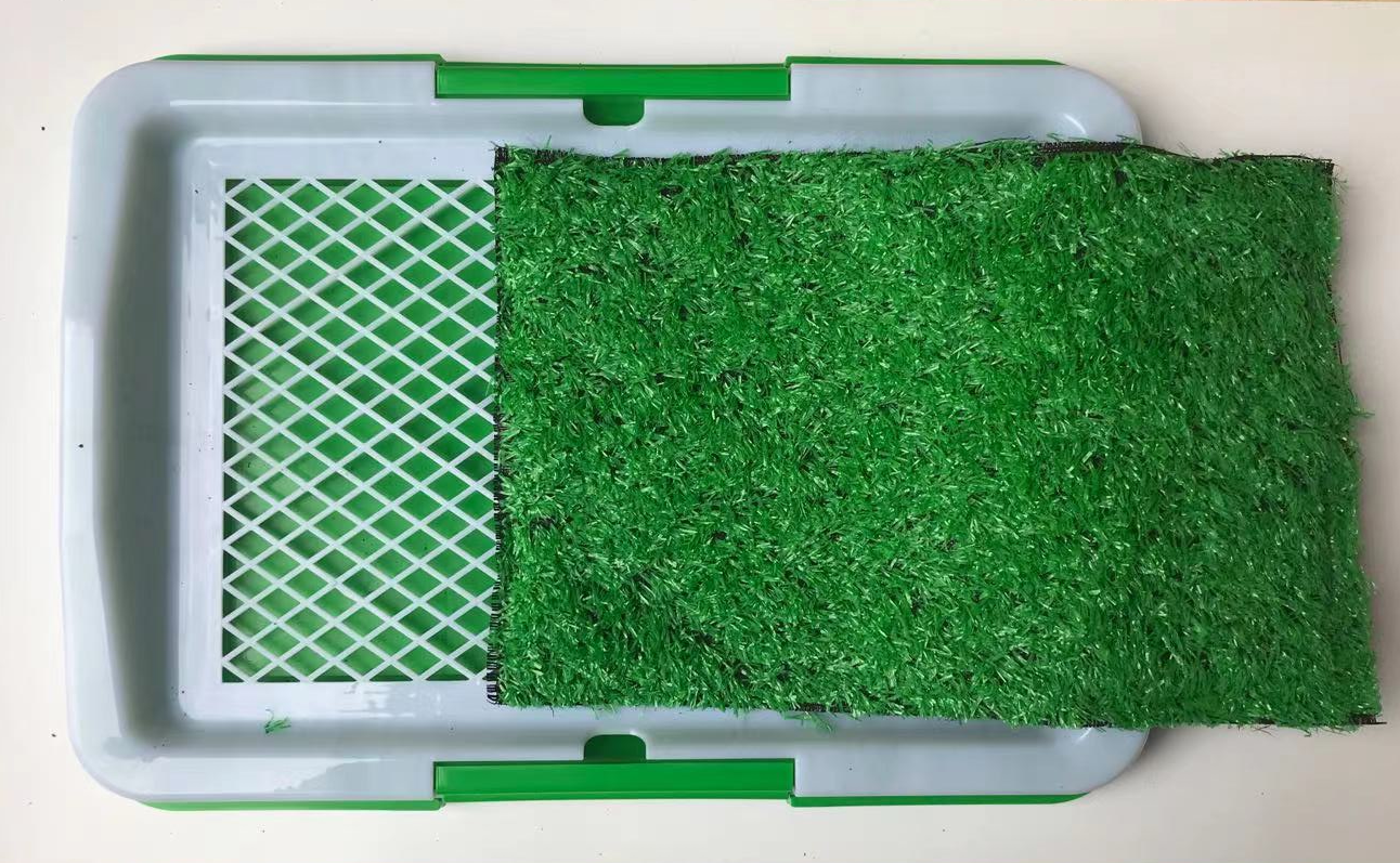 YES4PETS Small Portable Dog Potty Training Tray Pet Puppy Toilet Trays Loo Pad Mat 45x33 cm V278-85257-PET-TOILET-TRAY