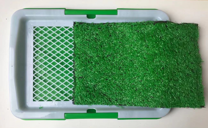 YES4PETS Small Portable Dog Potty Training Tray Pet Puppy Toilet Trays Loo Pad Mat 45x33 cm V278-85257-PET-TOILET-TRAY