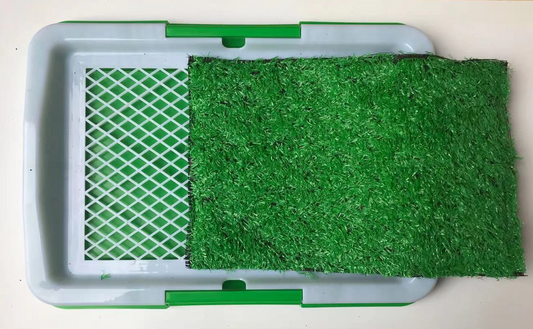 YES4PETS Small Portable Dog Potty Training Tray Pet Puppy Toilet Trays Loo Pad Mat 45x33 cm V278-85257-PET-TOILET-TRAY