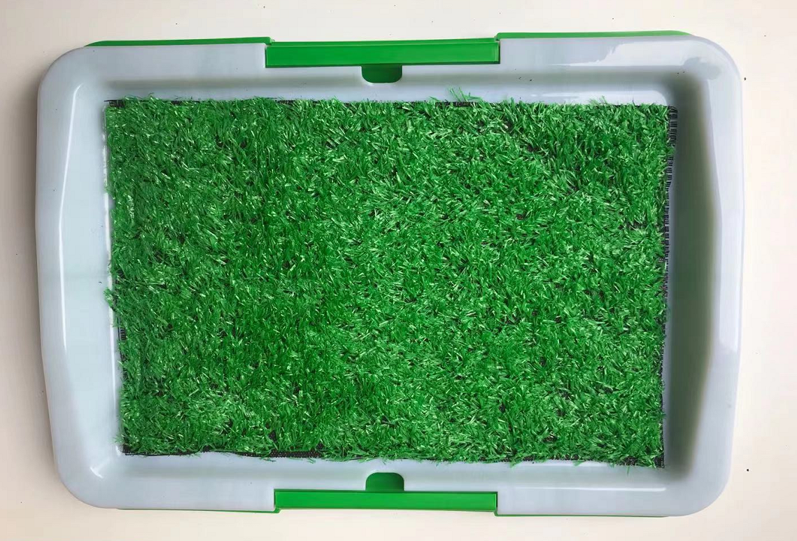 YES4PETS Small Portable Dog Potty Training Tray Pet Puppy Toilet Trays Loo Pad Mat 45x33 cm V278-85257-PET-TOILET-TRAY