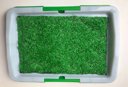 YES4PETS Small Portable Dog Potty Training Tray Pet Puppy Toilet Trays Loo Pad Mat 45x33 cm V278-85257-PET-TOILET-TRAY