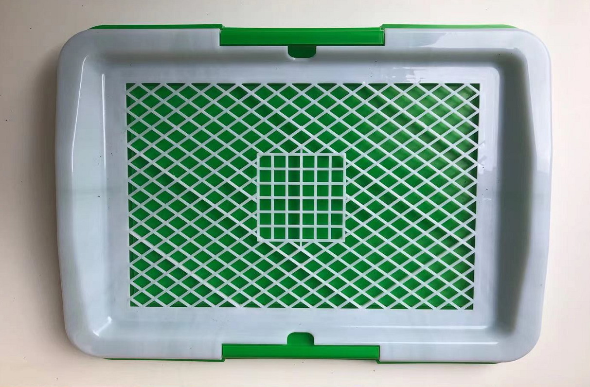 YES4PETS Small Portable Dog Potty Training Tray Pet Puppy Toilet Trays Loo Pad Mat 45x33 cm V278-85257-PET-TOILET-TRAY