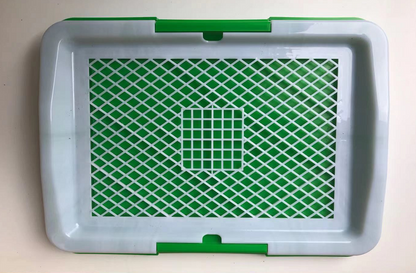 YES4PETS Small Portable Dog Potty Training Tray Pet Puppy Toilet Trays Loo Pad Mat 45x33 cm V278-85257-PET-TOILET-TRAY