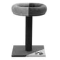 Grey Cat Scratching Tree Scratcher Post Pole Furniture Gym House V278-92361-HAWTHORN-POST-GR